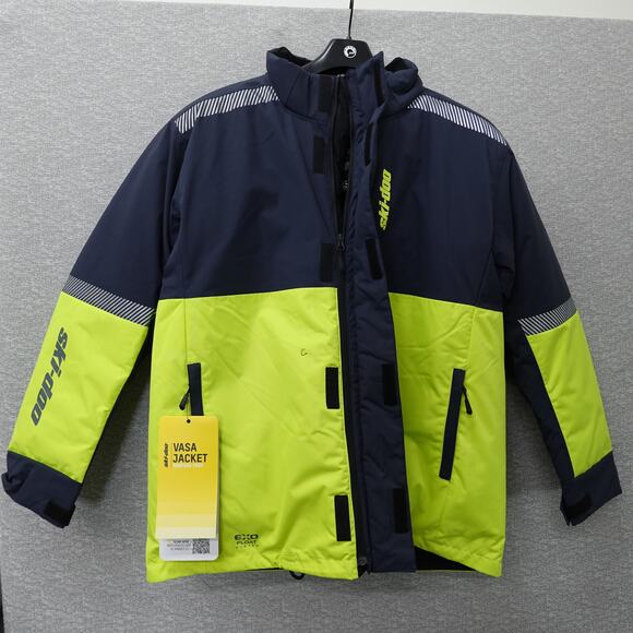 Ski-Doo Mens Vasa Snowmobile Jacket Green - XL - Picture 3 of 16